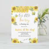 リトルハニーバースデーパーティービー招待状 招待状 (スタンド正面)