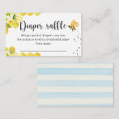 リトルハニービーおむつラッフルカード エンクロージャーカード (正面/裏面)