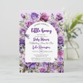 リトルハニービーバラベビーシャワー招待状 招待状 (スタンド正面)