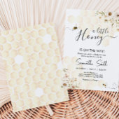 リトルハニービーベイビーシャワー 招待状