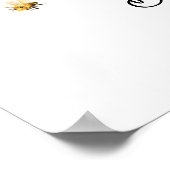 リトルハニービー赤ちゃんシャワー物干し ポスター (角)