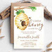 リトルハニービー赤ちゃんシャワー 招待状