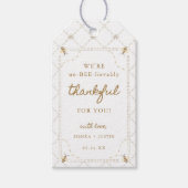リトルハニービー 信じられないほど感謝の気持ちを込めたプレゼント ギフトタグ (正面)