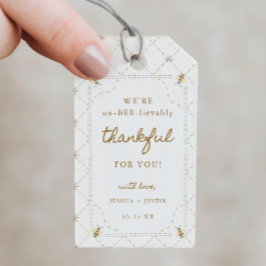 リトルハニービー 信じられないほど感謝の気持ちを込めたプレゼント ギフトタグ