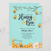 リトルハニービー 招待状 (正面/裏面)
