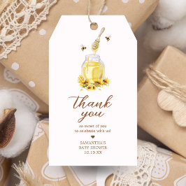 リトルハニーベビーシャワーメッセージカード ギフトタグ