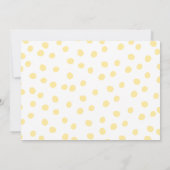 リトルハニー誕生日招待状ビーデイビーパーティー 招待状 (裏面)