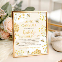 リトルハニー1歳の誕生日カプセルサイン