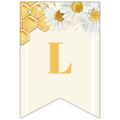 リトルハニー(昆虫)マルハナバチビーベイビーシャワースプリンクル バンティングフラッグ (第3の旗)