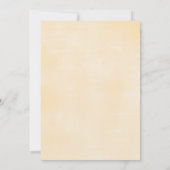 リトルハニー(昆虫)マルハナバチママへビーベイビーシャワー 招待状 (裏面)