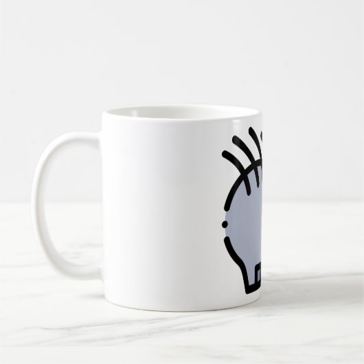 リトルハリネズミ コーヒーマグカップ (左)