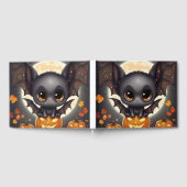 リトルハロウィーンこうもり ゲストブック (全面)