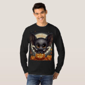 リトルハロウィーンこうもり Tシャツ (正面フル)