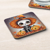 リトルハロウィーンスケルトン2 コースター (左側)