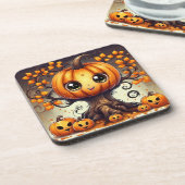 リトルハロウィーンパンプキンツリー コースター (左側)