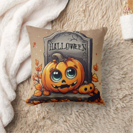 リトルハロウィーン墓石 クッション
