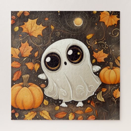 リトルハロウィーン幽霊 ジグソーパズル (縦)