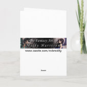 リトルハロウィーン魔女と黒猫カード カード (裏面)