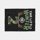 リトルハンターズ2誕生日少年2ndバースデーディアー フリースブランケット (正面(横))