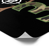 リトルハンターズ3誕生日少年3歳バースデーディアー ポスター (角)