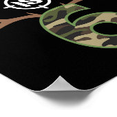 リトルハンターズ6誕生日ボーイズ6誕生日鹿 ポスター (角)