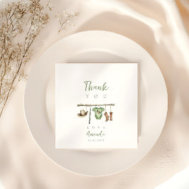 リトルハンターベイビーシャワー スタンダードカクテルナプキン