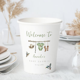 リトルハンターベイビーシャワー 紙コップ