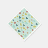 リトルハーツナプキン スタンダードカクテルナプキン (角)