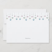 リトルハーツ フォト バース アナウンスメント 案内状 (裏面)