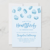 リトルハートスロブバレンタインバースデーパーティー 招待状 (正面)