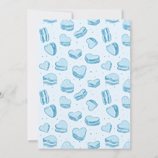 リトルハートスロブバレンタインバースデーパーティー 招待状 (裏面)