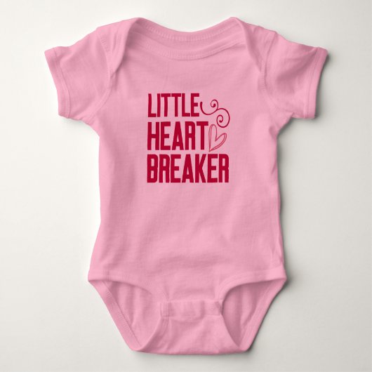 リトルハートブレーカー ベビーボディスーツ (正面)
