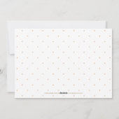 リトルハートベビーブラザー誕生発表 シーズンカード (裏面)