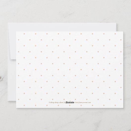 リトルハートベビーブラザー誕生発表 シーズンカード (裏面)