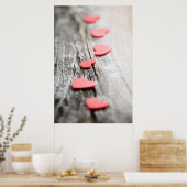 リトルハートポスター/キャンバス印刷 ポスター (キッチン)