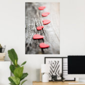 リトルハートポスター/キャンバス印刷 ポスター (ホームオフィス)