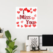 リトルハート恋しく思よ ポスター (ホームオフィス)