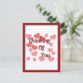 リトルハート考えるズ・オブ・ユー ポストカード (スタンド正面)