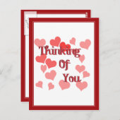 リトルハート考えるズ・オブ・ユー ポストカード (正面/裏面)