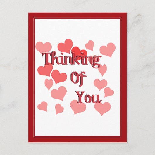 リトルハート考えるズ・オブ・ユー ポストカード (正面)