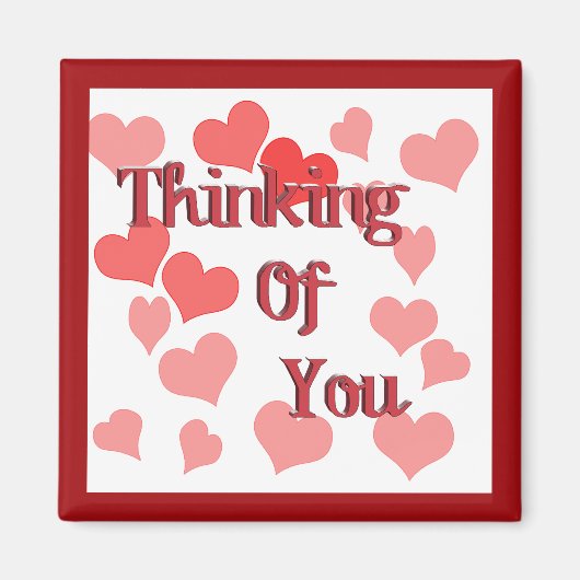 リトルハート考えるズ・オブ・ユー マグネット (正面)