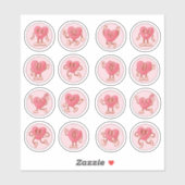 リトルハート シール (シート)