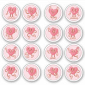 リトルハート シール (正面)