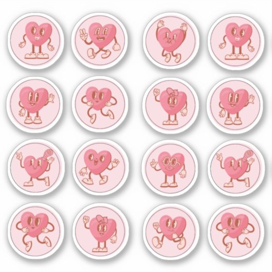 リトルハート シール (正面)