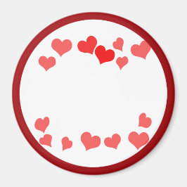 リトルハート – メッセージの追加 マグネット