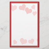 リトルハート – メッセージの追加 便箋 (正面)