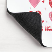 リトルハートChd認識度ハート解剖学Valentin マウスパッド (コーナー)