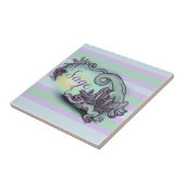 リトルハーブガーデンドラゴン~セージ タイル (側面)