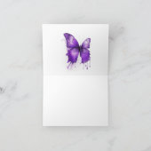 リトルバタフライサンキューカード サンキューカード (内部)