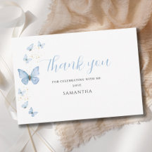 リトルバタフライブルーボーイベビーシャワー